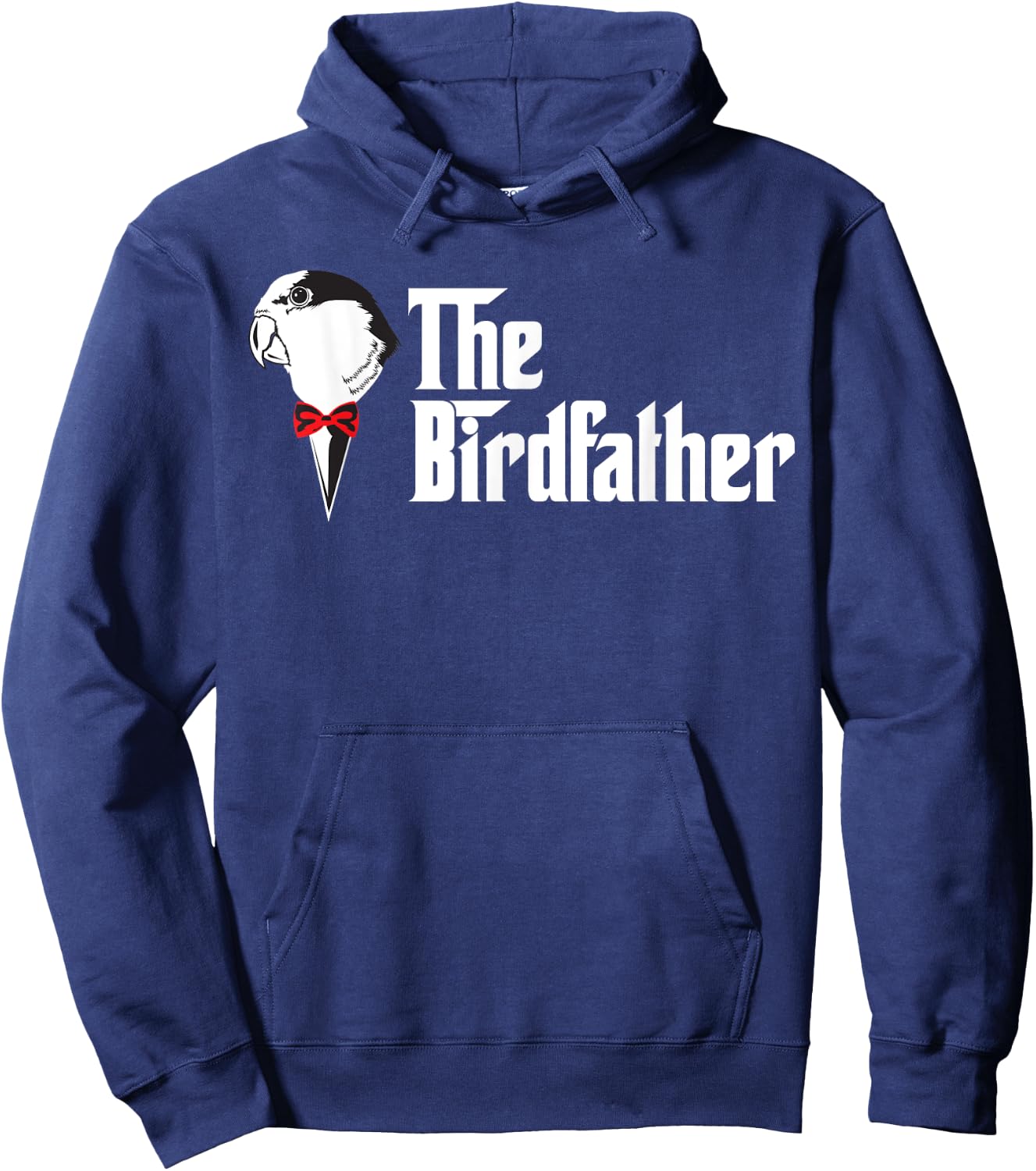The Birdfather | Funny Bird's Dad Lover Hoodie - Hoodie | Navy