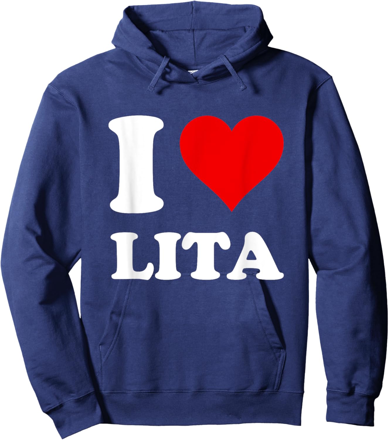 I Love Lita Hoodie - Hoodie | Navy
