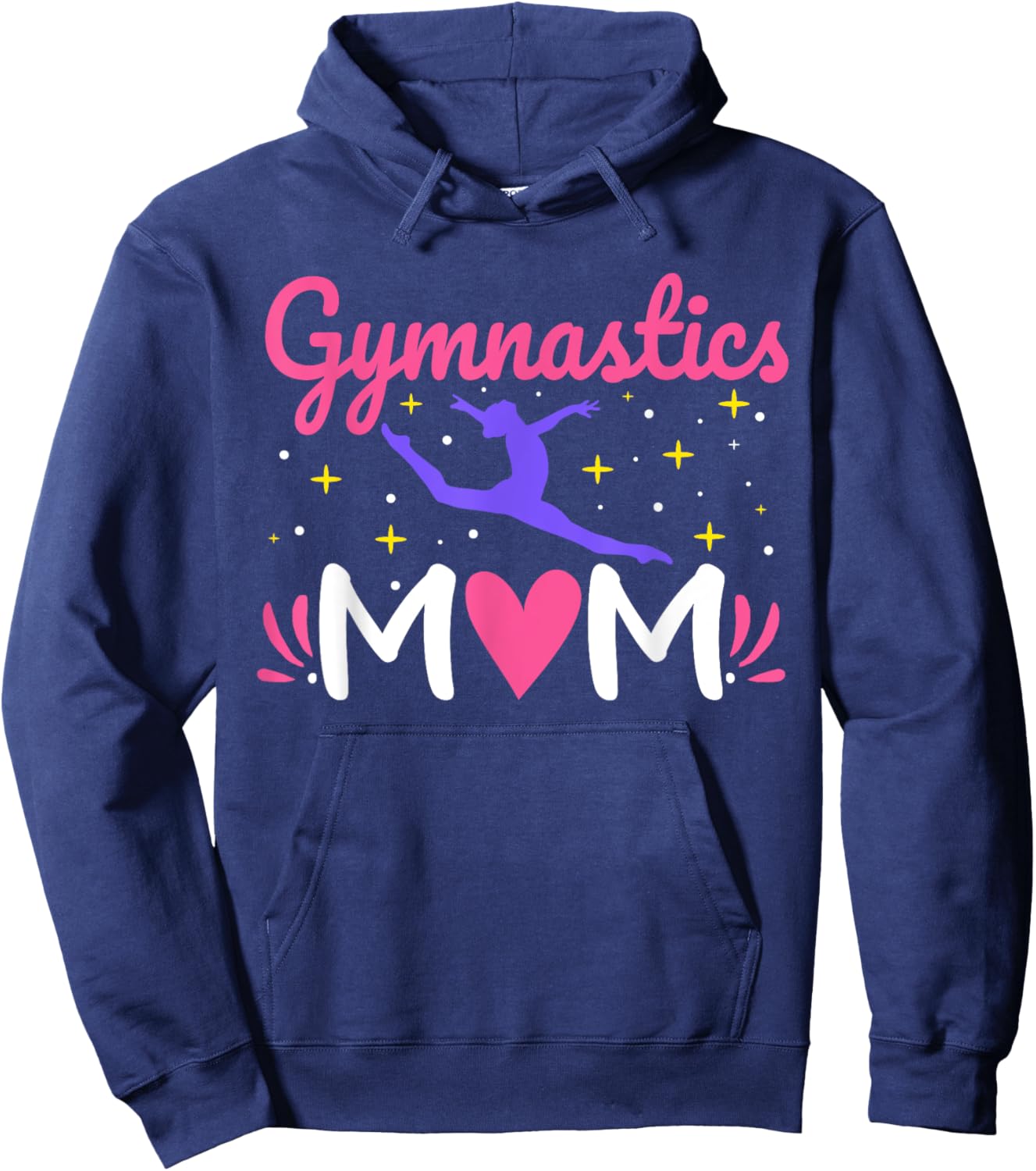 Gymnastics Mom Gymnast Mom Mother Hoodie - Hoodie | Navy