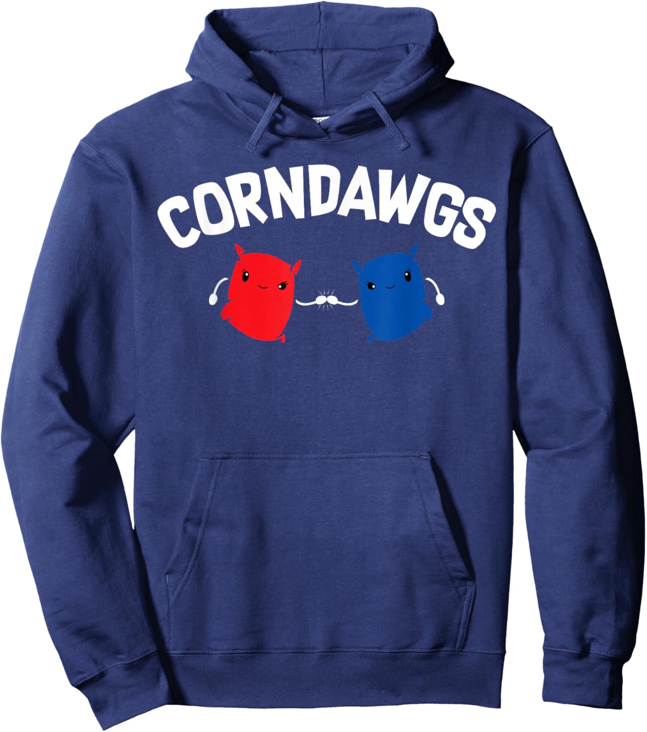 Funny Cornhole Corn Hole Corndawgs Hoodie - Hoodie | Navy