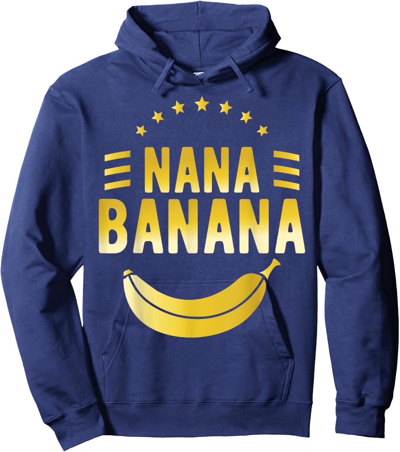 Funny Gift gift Nana Banana design Hoodie - Hoodie | Navy