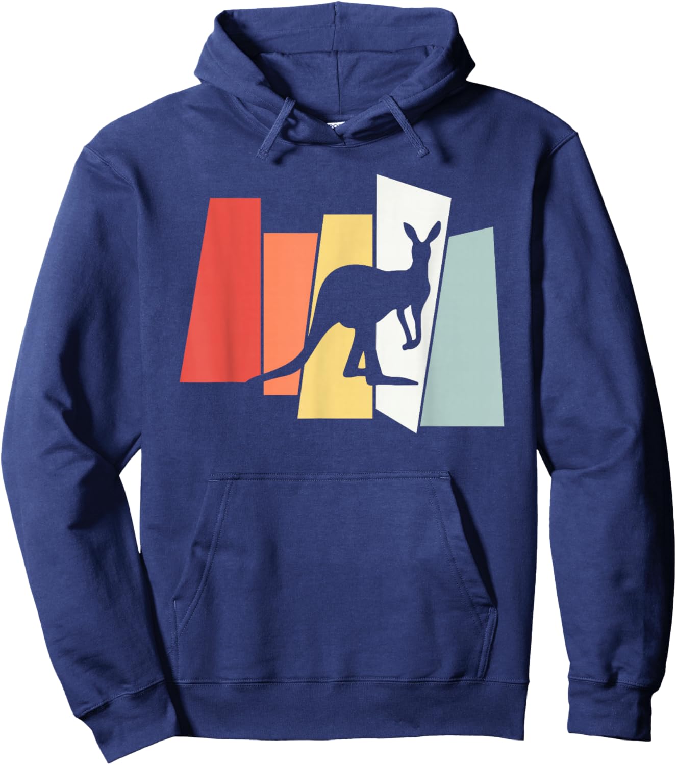 Funny Kangaroo Australian Animals Kangaroo Hoodie - Hoodie | Navy