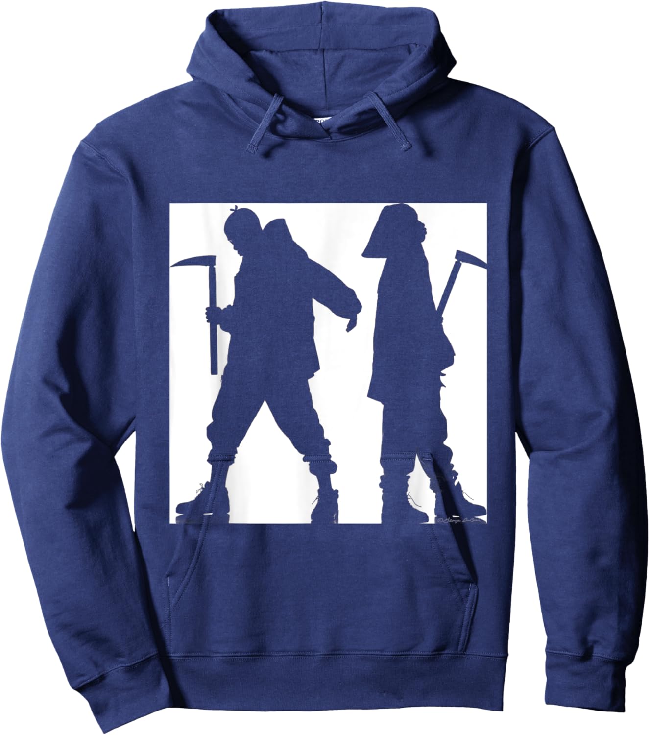Mobb Deep Juvenile Hell B&W By George DuBose Hoodie - Hoodie | Navy