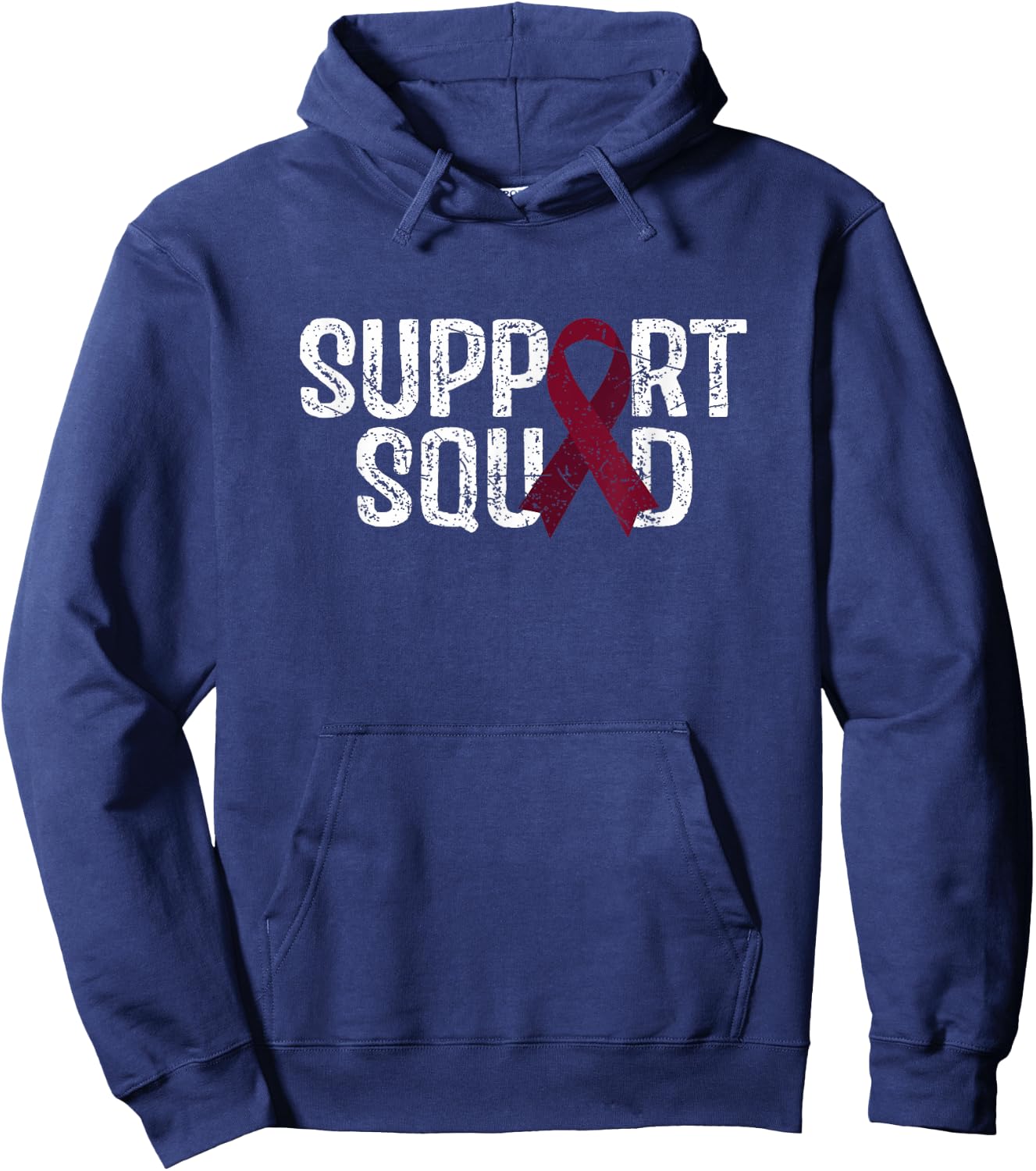 Support Squad Hirschsprung’s Disease Awareness Hoodie - Hoodie | Navy