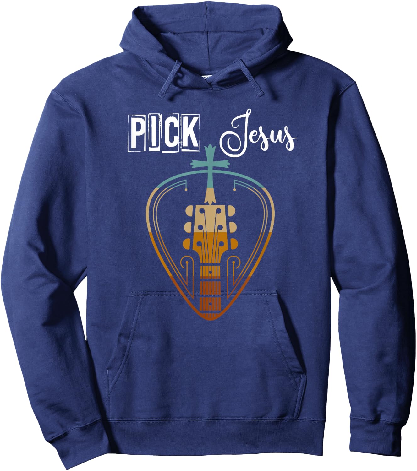 Pick Jesus Hoodie - Hoodie | Navy
