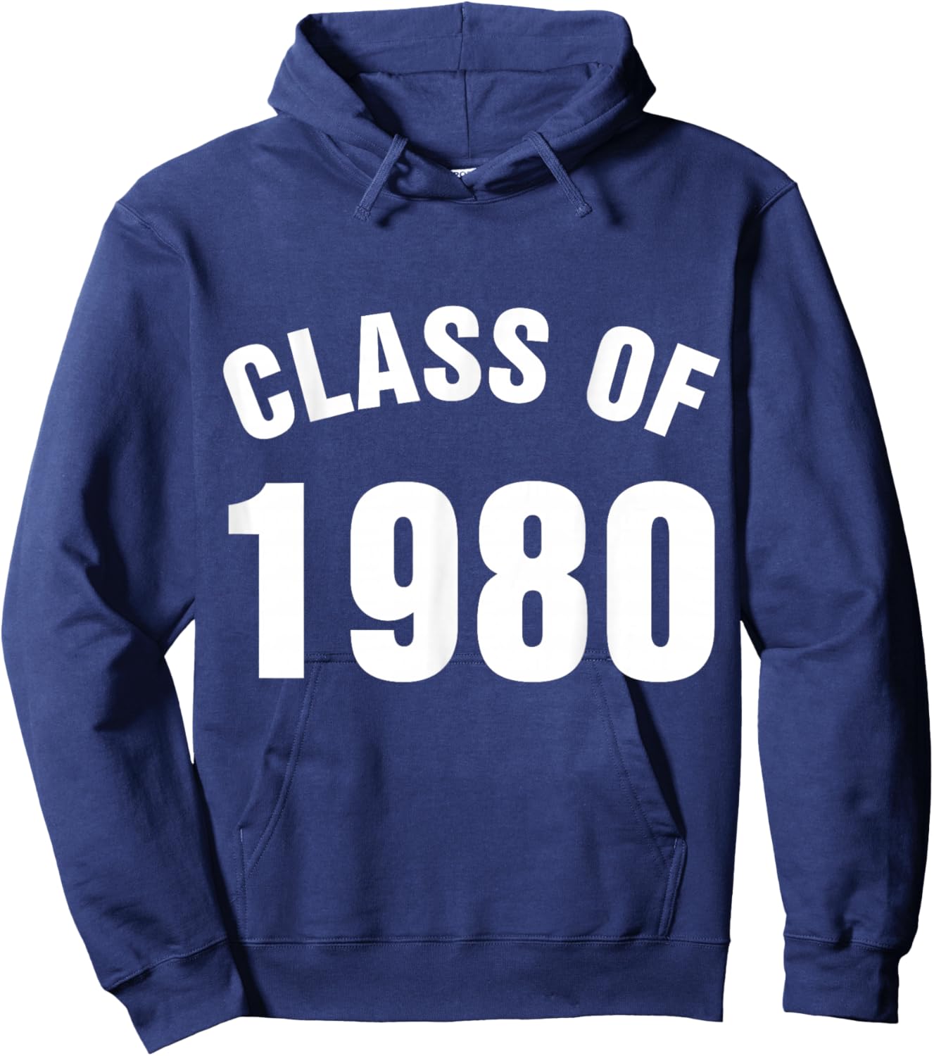 Class of 1980 Senior Graduation School Hoodie - Hoodie | Navy