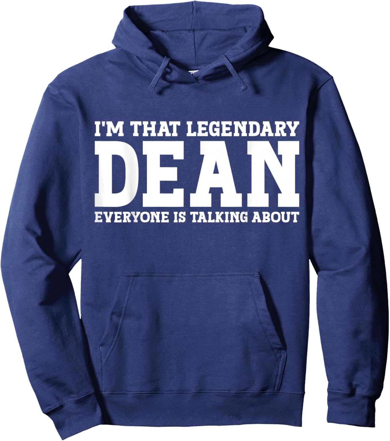 Dean Personal Name Women Girl Funny Dean Hoodie - Hoodie | Navy