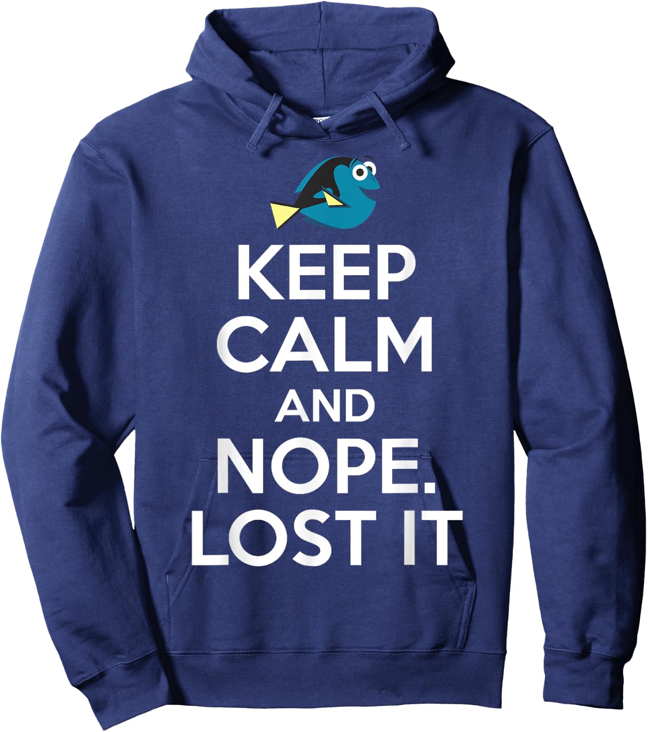 Disney Pixar Finding Dory Nope Lost It Graphic Hoodie - Hoodie | Navy
