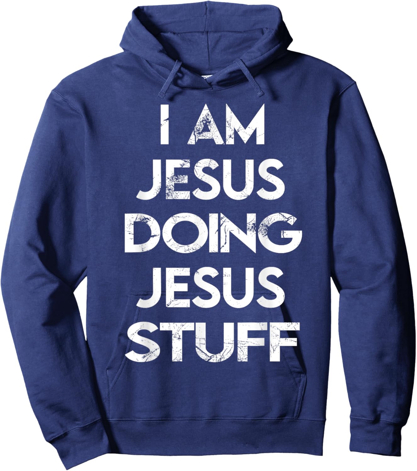 I Am Jesus Doing Jesus Stuff Hoodie - Hoodie | Navy