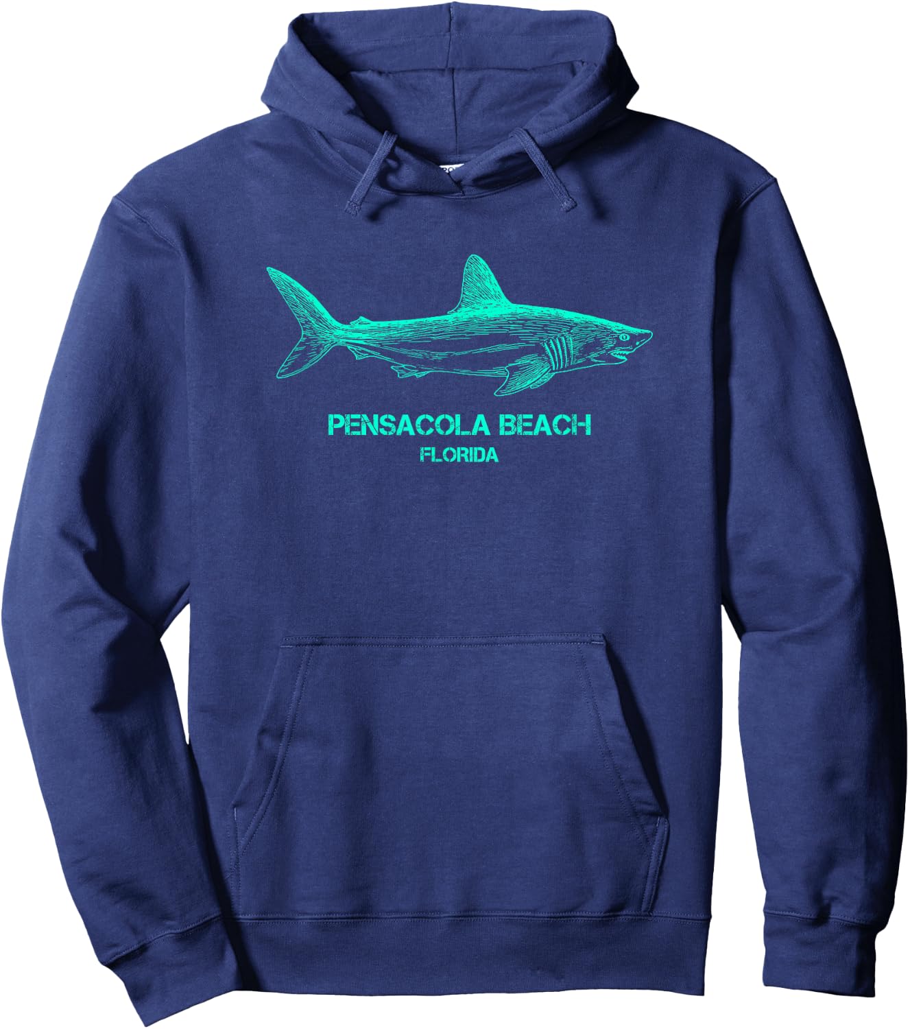 Pensacola Beach Florida Hoodie - Hoodie | Navy