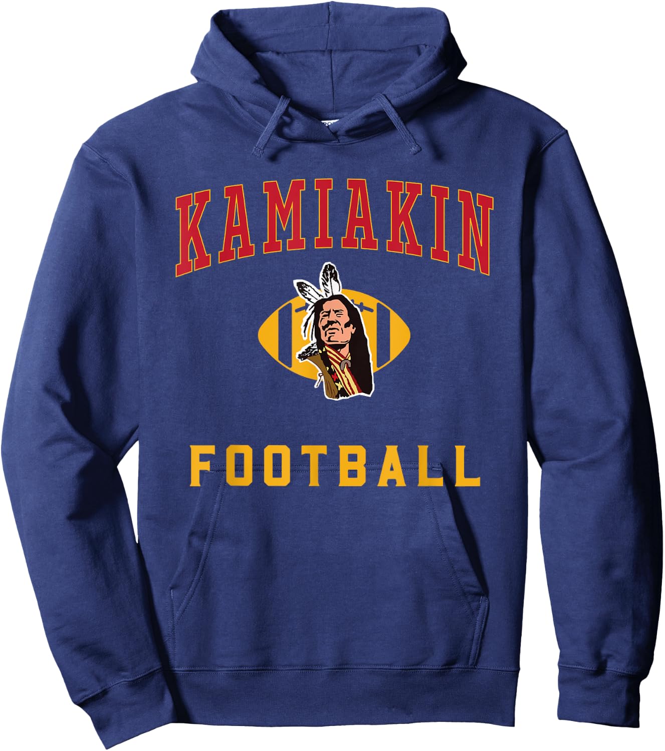 Kamiakin High School Braves C5 Hoodie - Hoodie | Navy