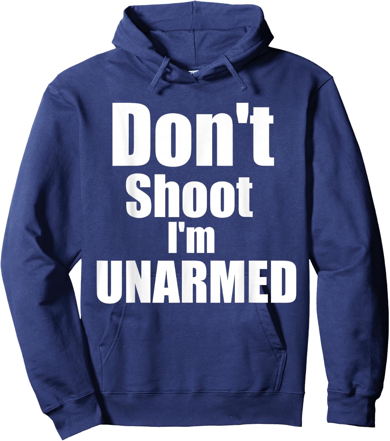 Don't shoot I'm unarmed Hoodie - Hoodie | Navy