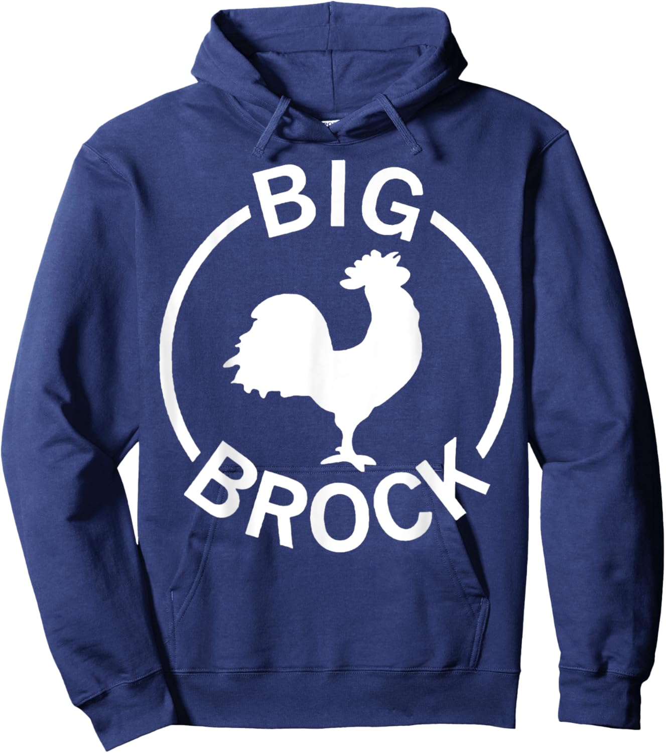 Big Brock Chicken Funny For Man Woman Hoodie - Hoodie | Navy