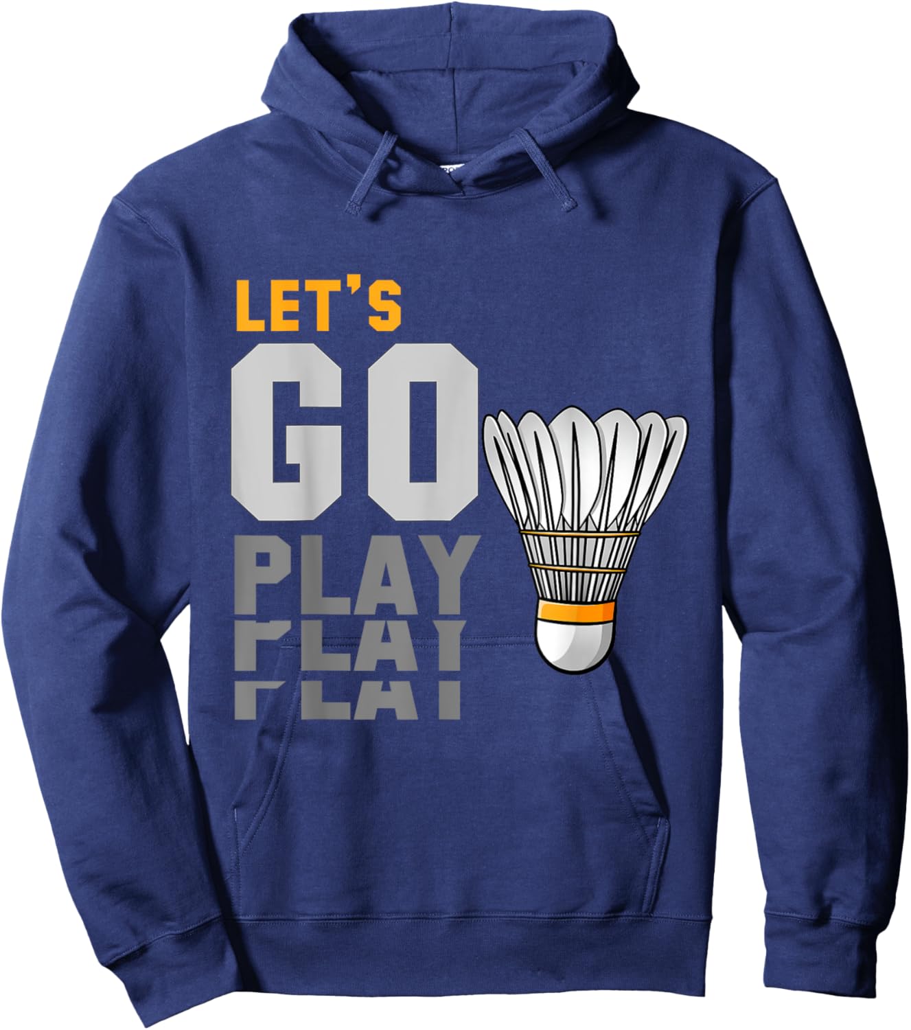Badminton for , Badminton , Badminton for kids Hoodie - Hoodie | Navy