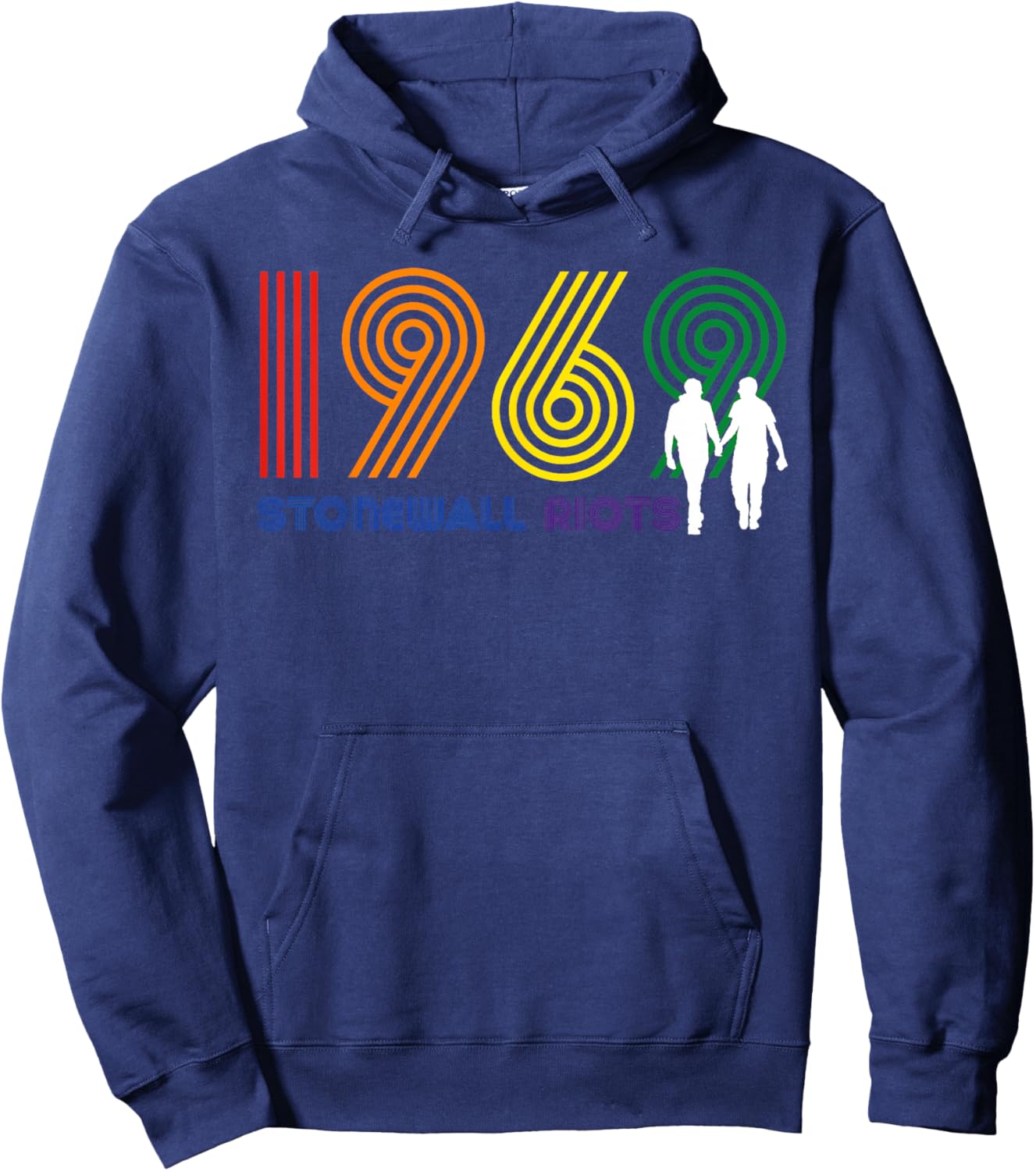 1969 Stonewall Riots Hoodie - Hoodie | Navy