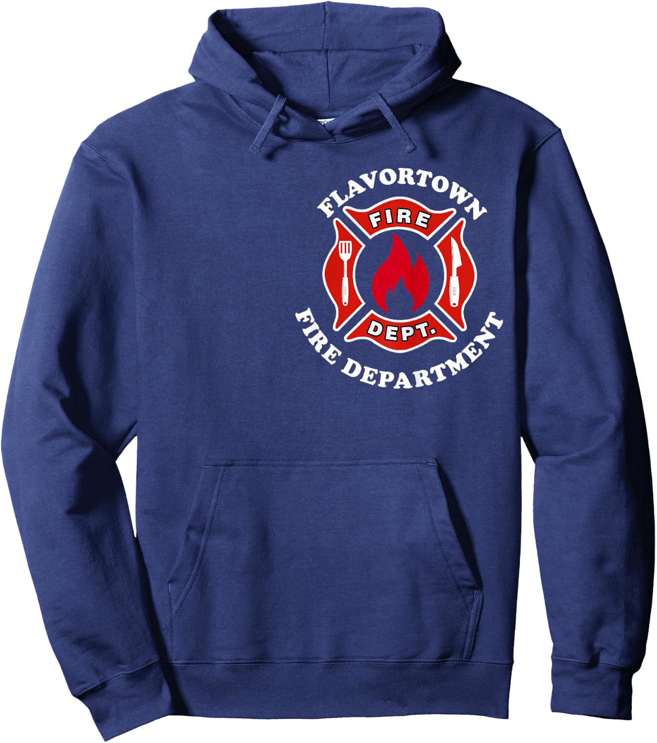 Flavortown Fire Department Hoodie - Hoodie | Navy