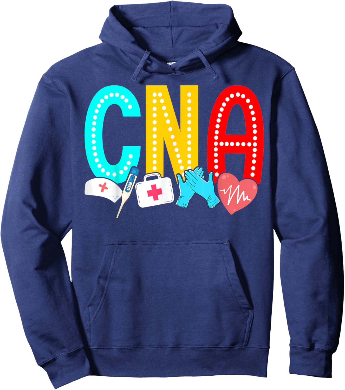 CNA Nurse Certified Nursing Assistant Cna Hoodie - Hoodie | Navy