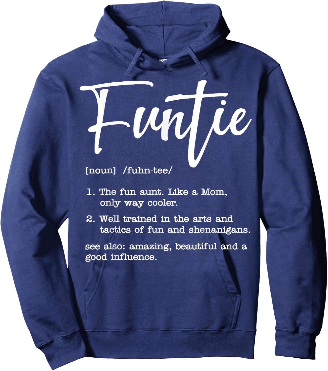 Funtie Definition Hoodie - Hoodie | Navy