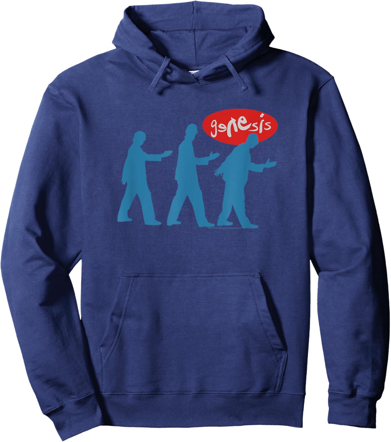 Genesis We Can't Dance Silhouetten Hoodie - Hoodie | Navy