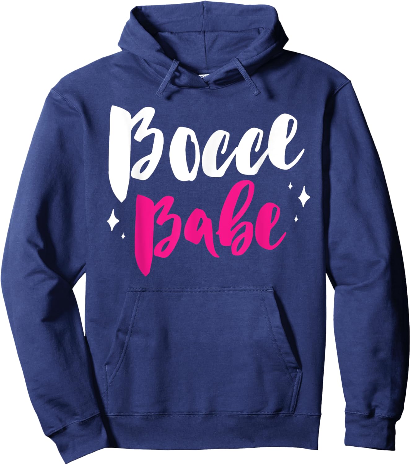Bocce Babe Hoodie - Hoodie | Navy