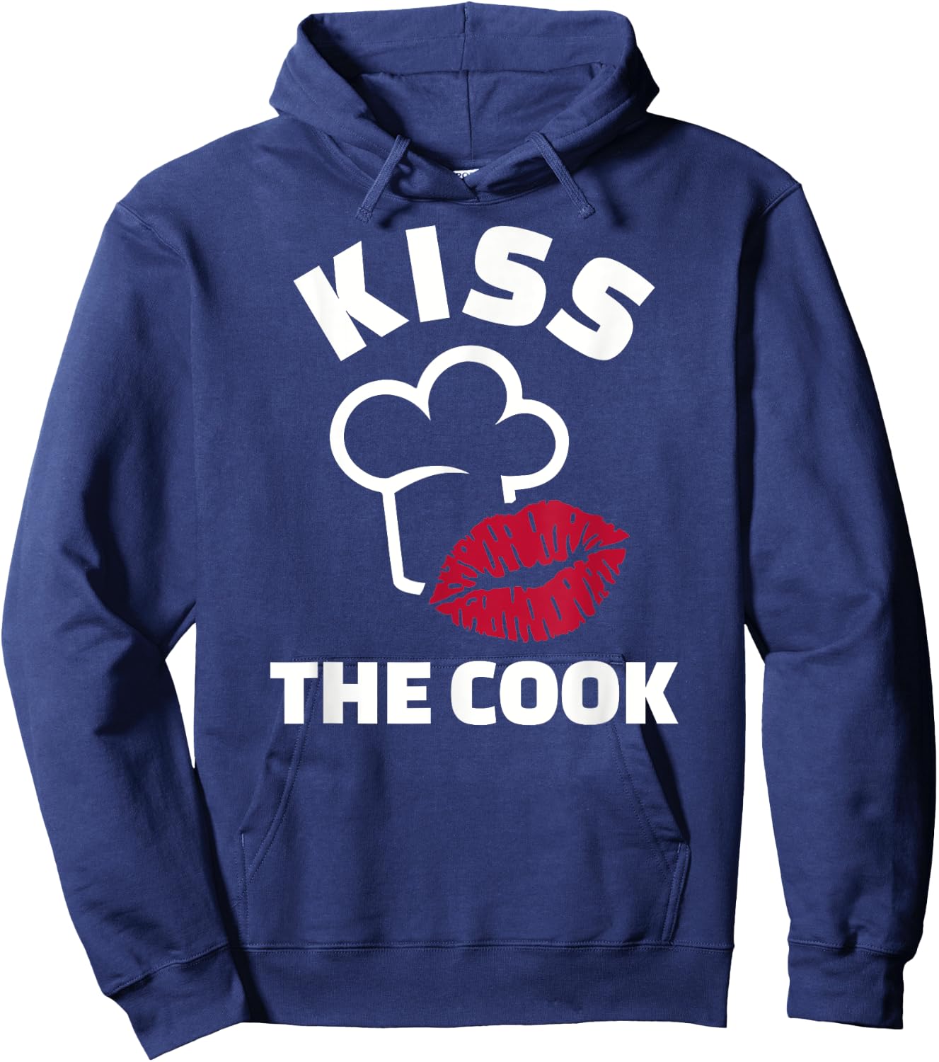 Kiss the cook Hoodie - Hoodie | Navy