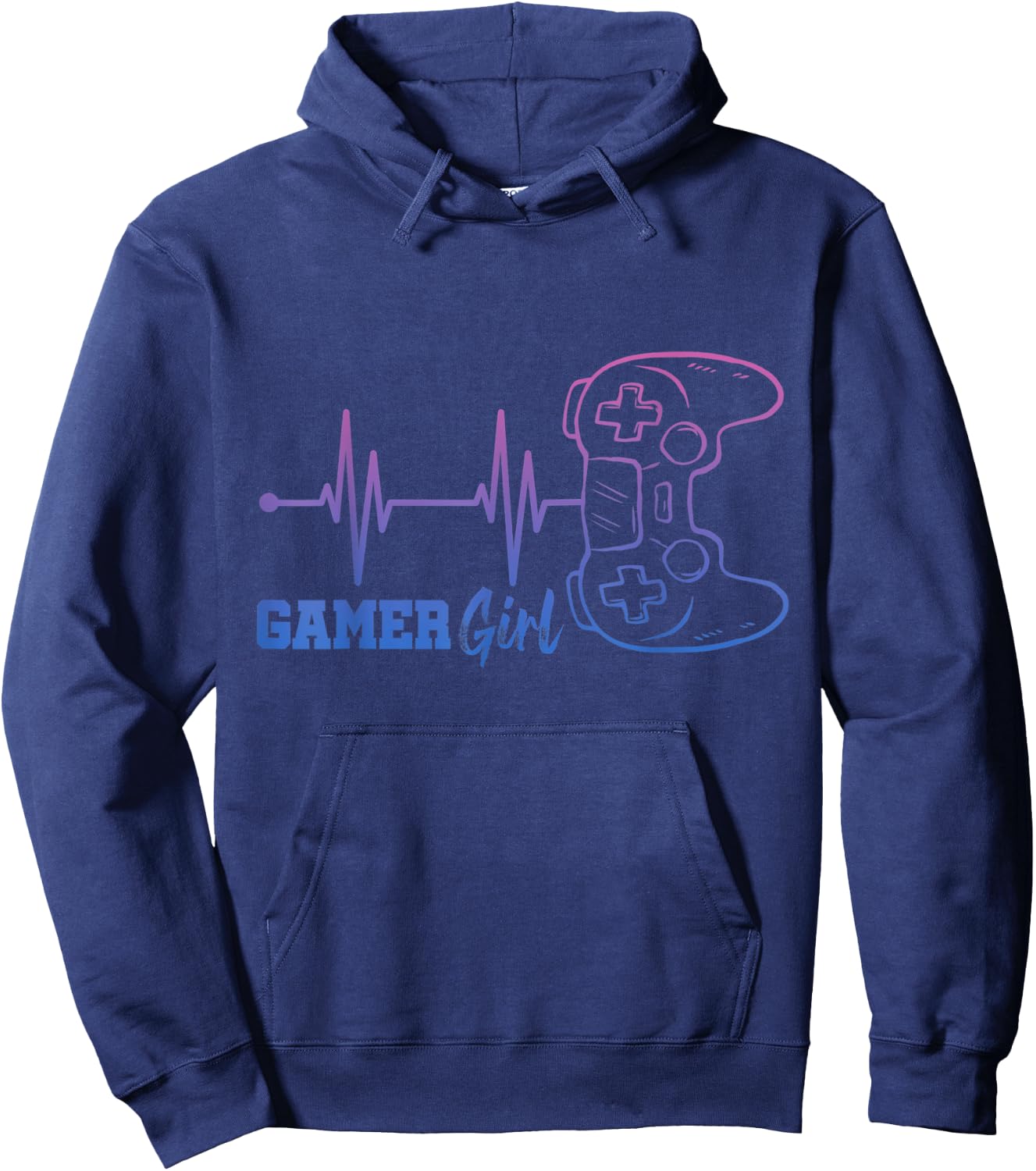 Gamer Girl Gaming Hoodie - Hoodie | Navy
