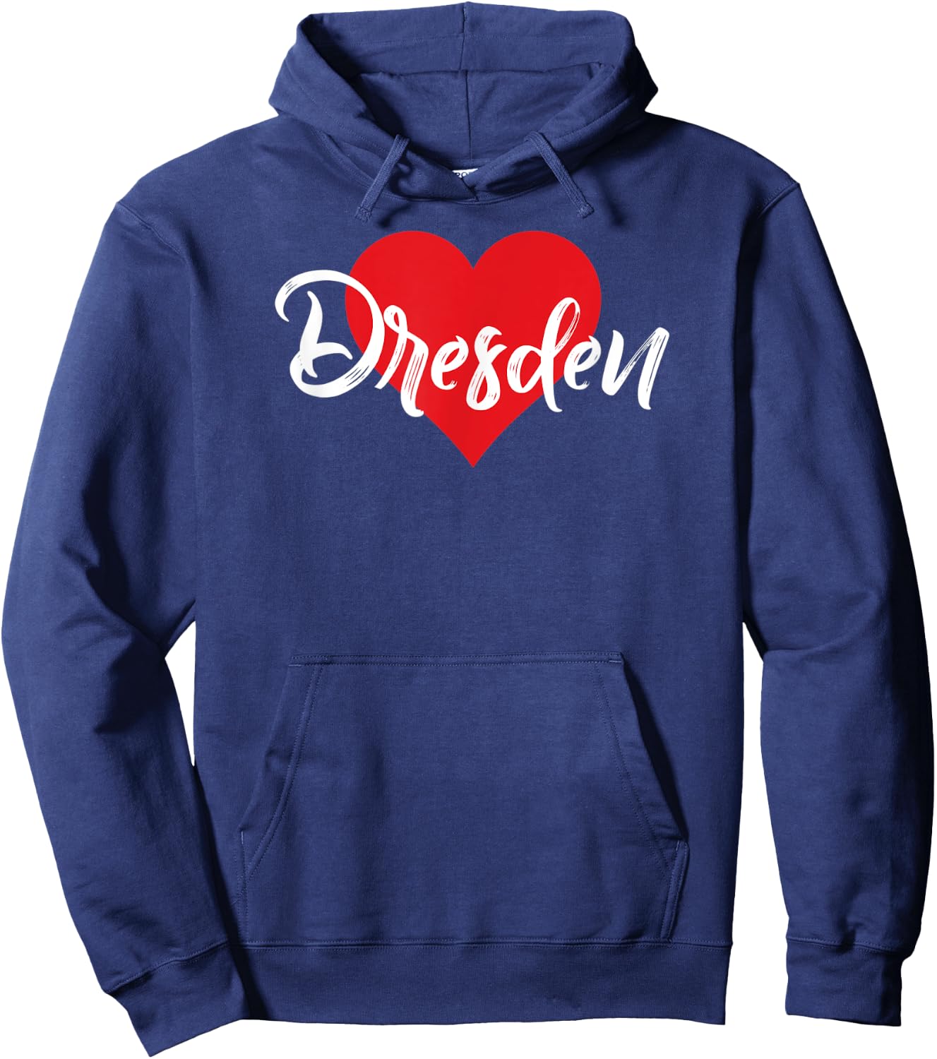 I Love Dresden First Name I Heart Named Hoodie - Hoodie | Navy