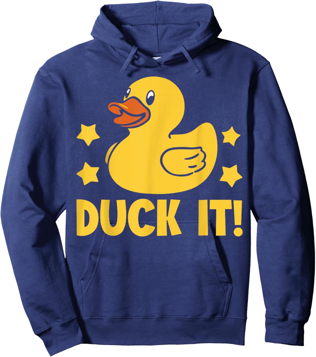 Duck It Rubber Duck Hoodie - Hoodie | Navy