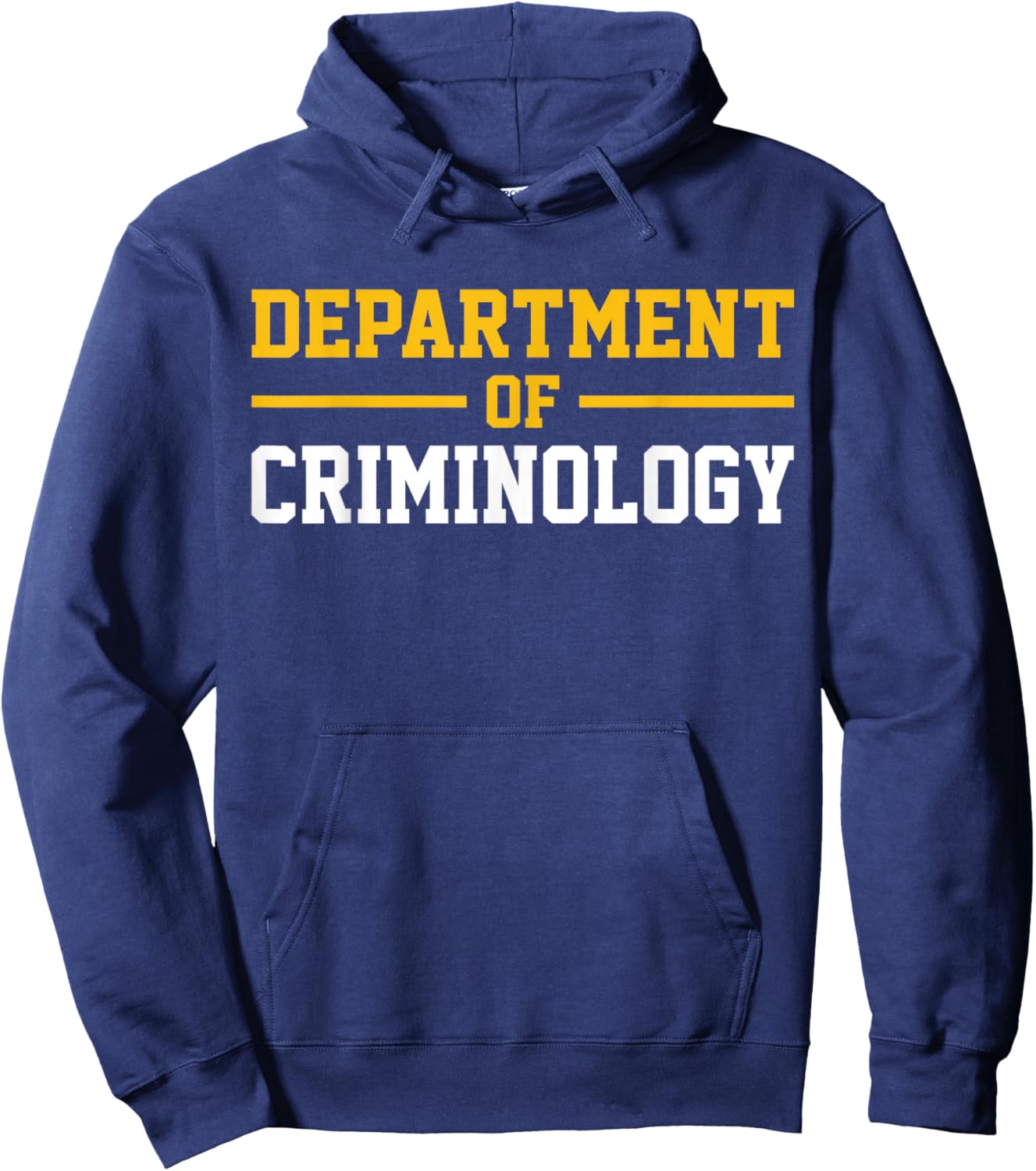 Department of Criminology Hoodie - Hoodie | Navy