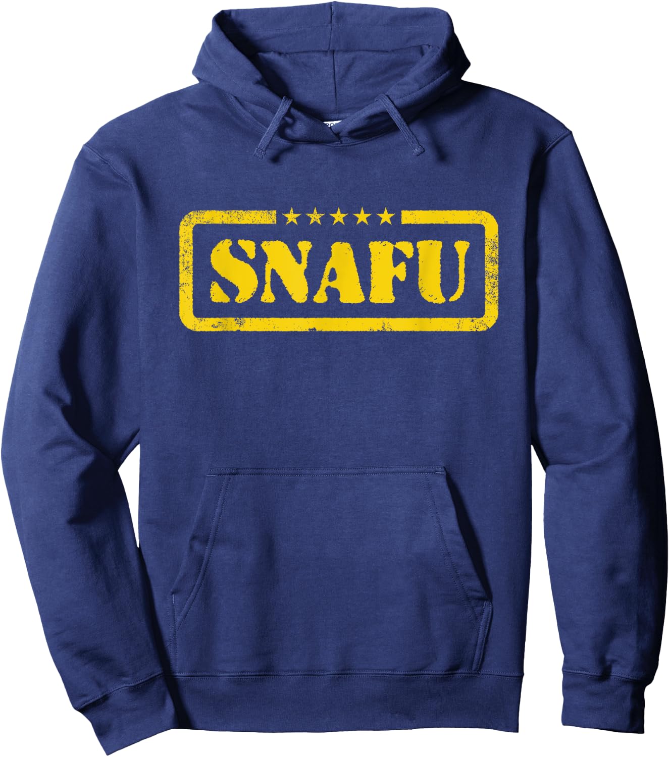 Funny Situation Normal SNAFU Soldier Military Hoodie - Hoodie | Navy
