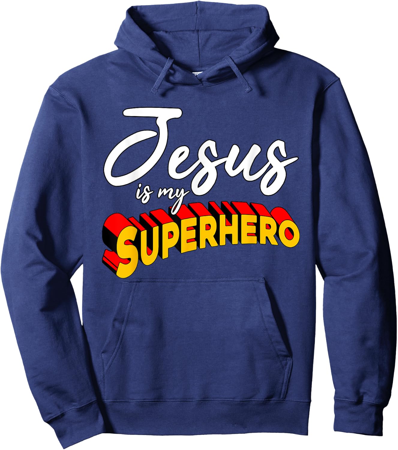 Funny Christian Quote Jesus is Mine Hoodie - Hoodie | Navy
