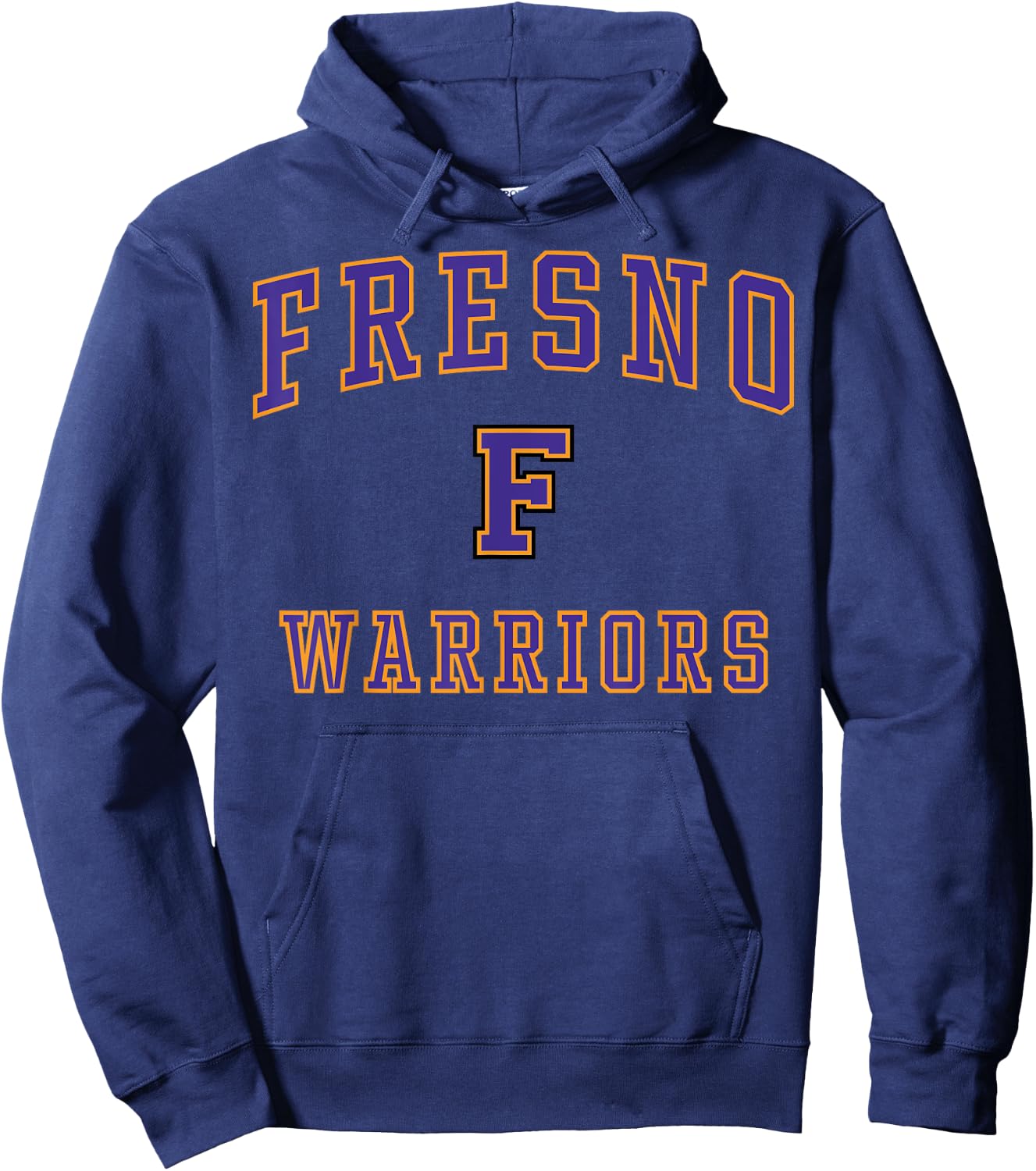 Fresno High School Warriors C1 Hoodie - Hoodie | Navy