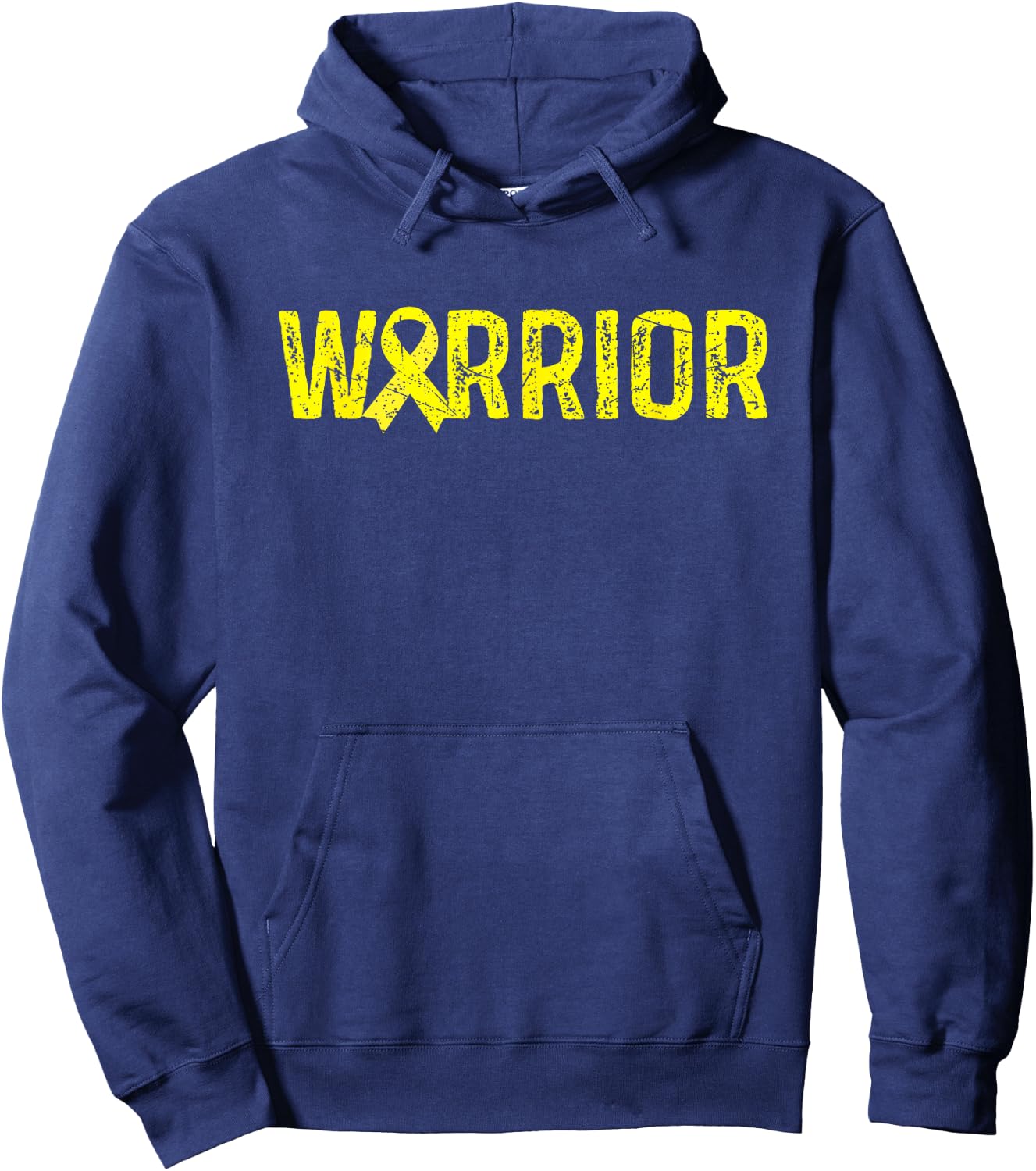 Warrior Osteosarcoma Awareness Hoodie - Hoodie | Navy