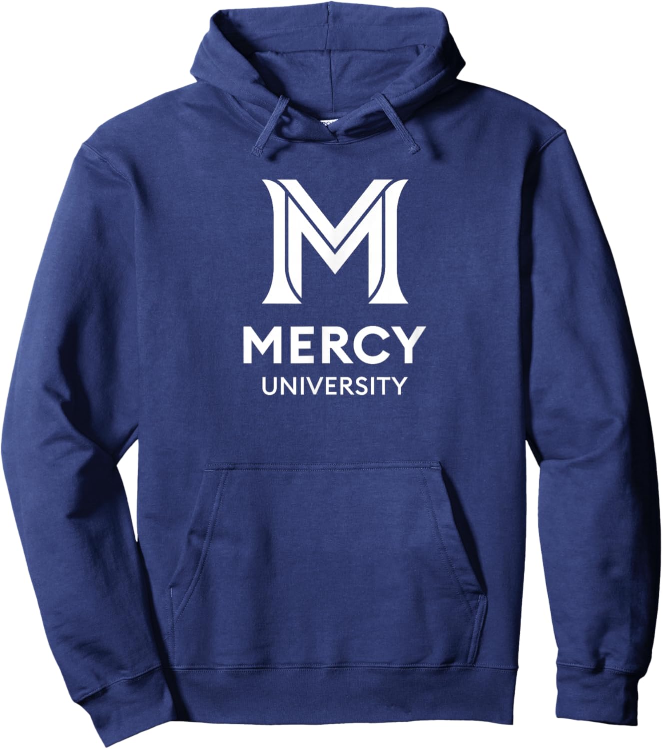 Mercy University Mavericks M Logo Hoodie - Hoodie | Navy