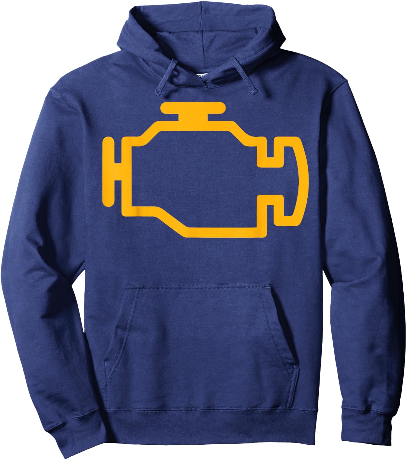 Check Engine Light Hoodie - Hoodie | Navy
