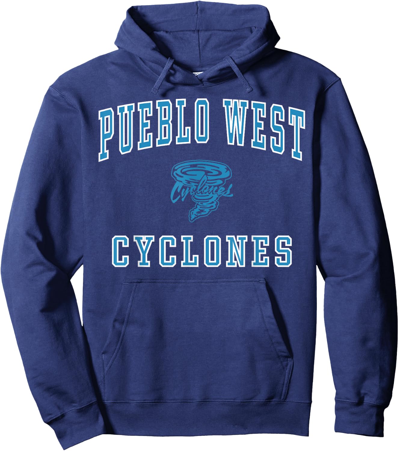 Pueblo West High School Cyclones C1 Hoodie - Hoodie | Navy