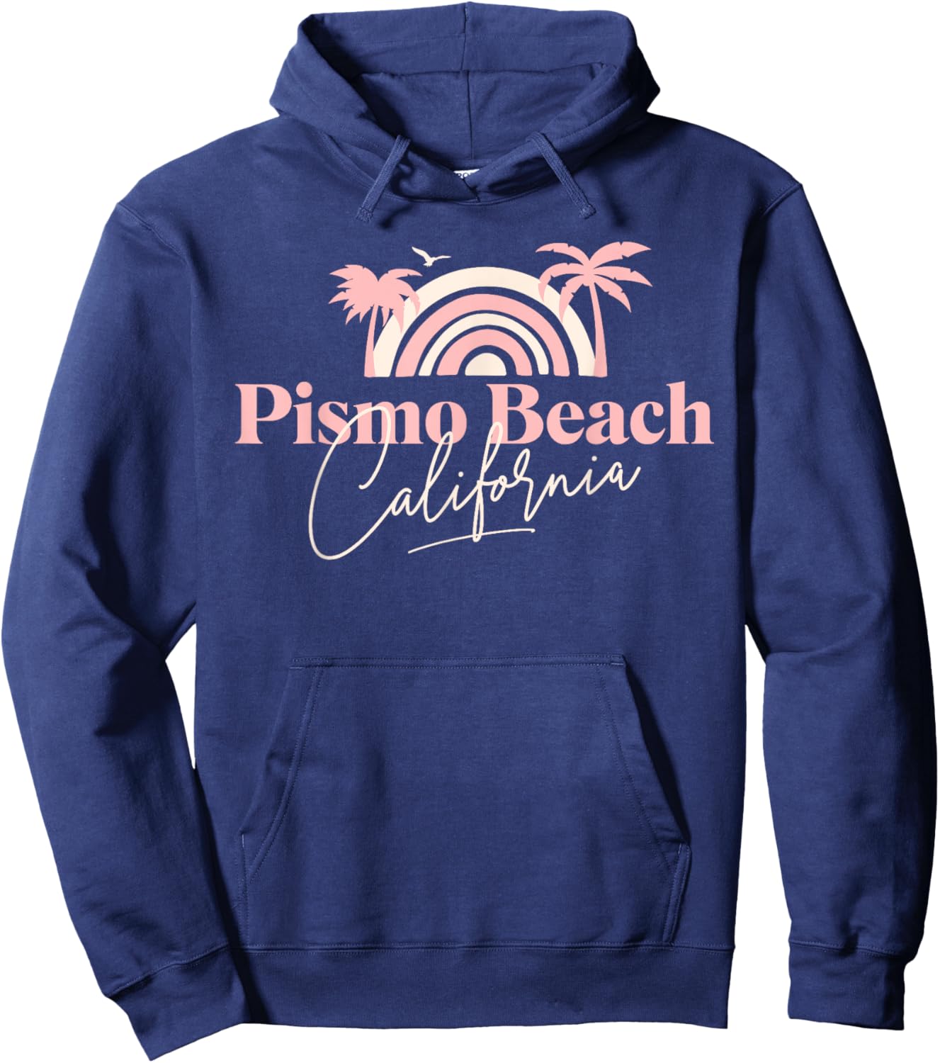 Pismo Beach Women Girls Kids Hoodie - Hoodie | Navy