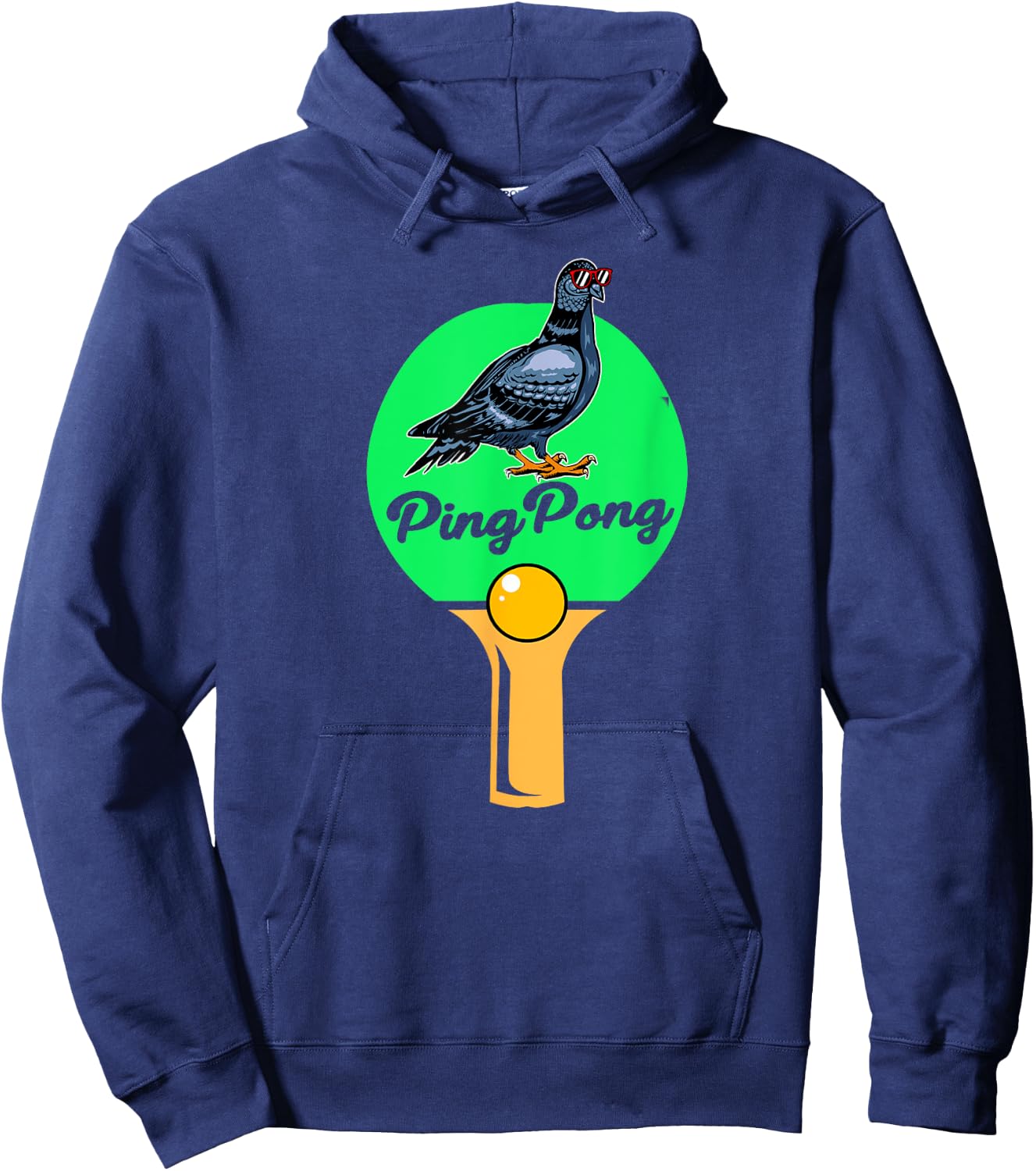 Pigeon Ping Pong Hoodie - Hoodie | Navy