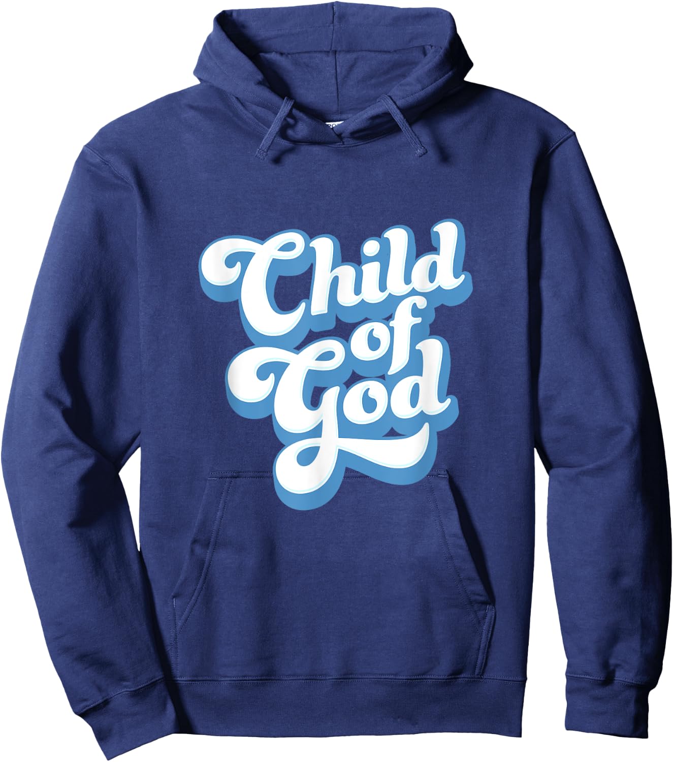 Child of God, Vintage Style Christian Gift Hoodie - Hoodie | Navy