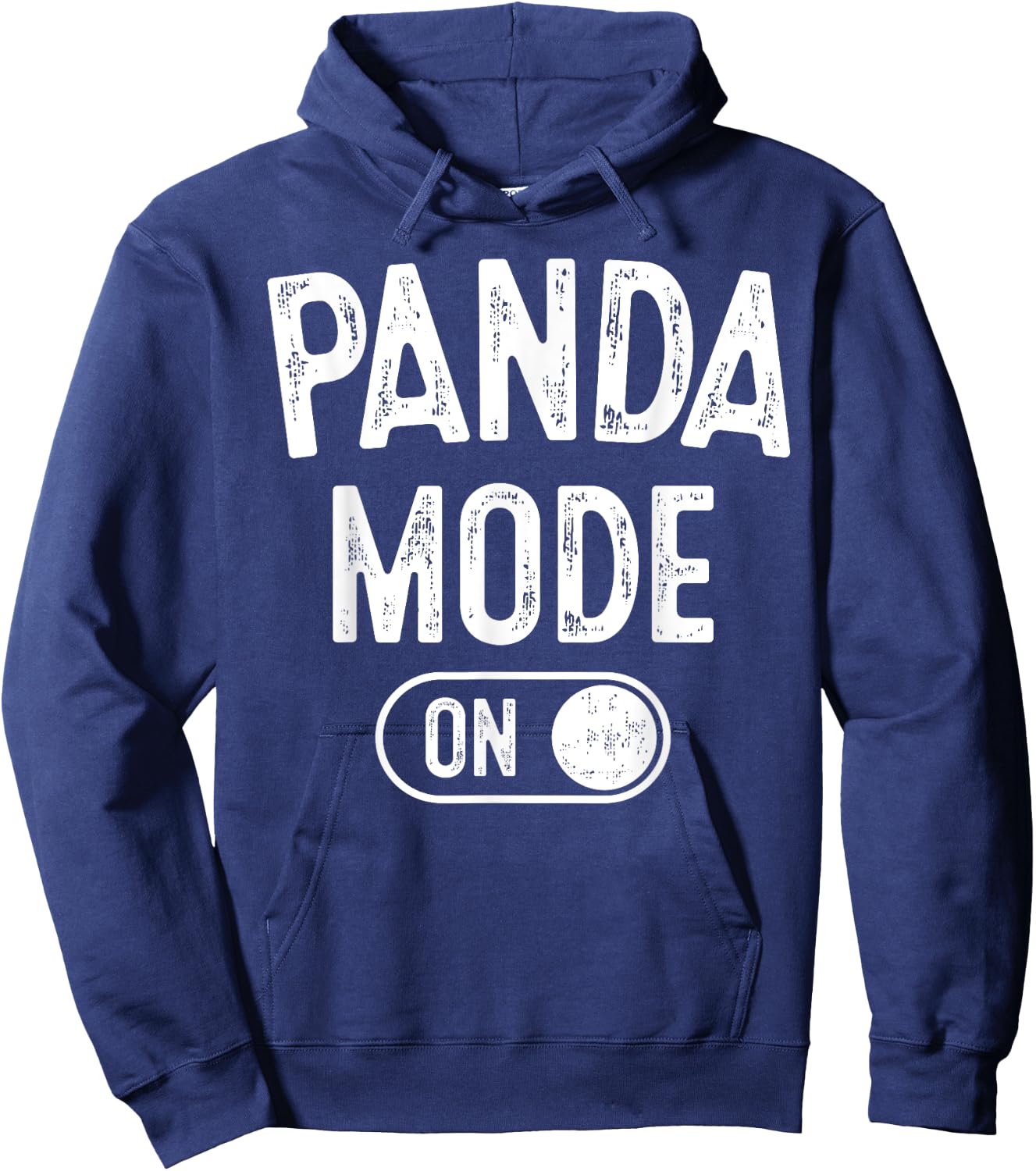 Panda Mode On Costume Funny Animal Lover Gift Hoodie - Hoodie | Navy