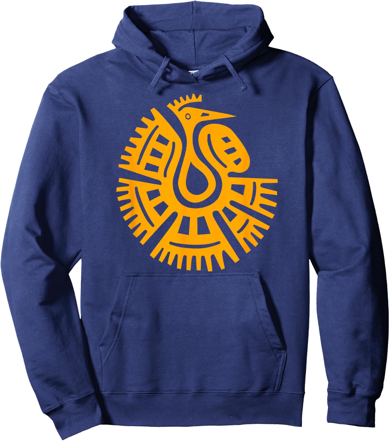 Mexico Mayan Bird Ethnic Symbol Hoodie - Hoodie | Navy