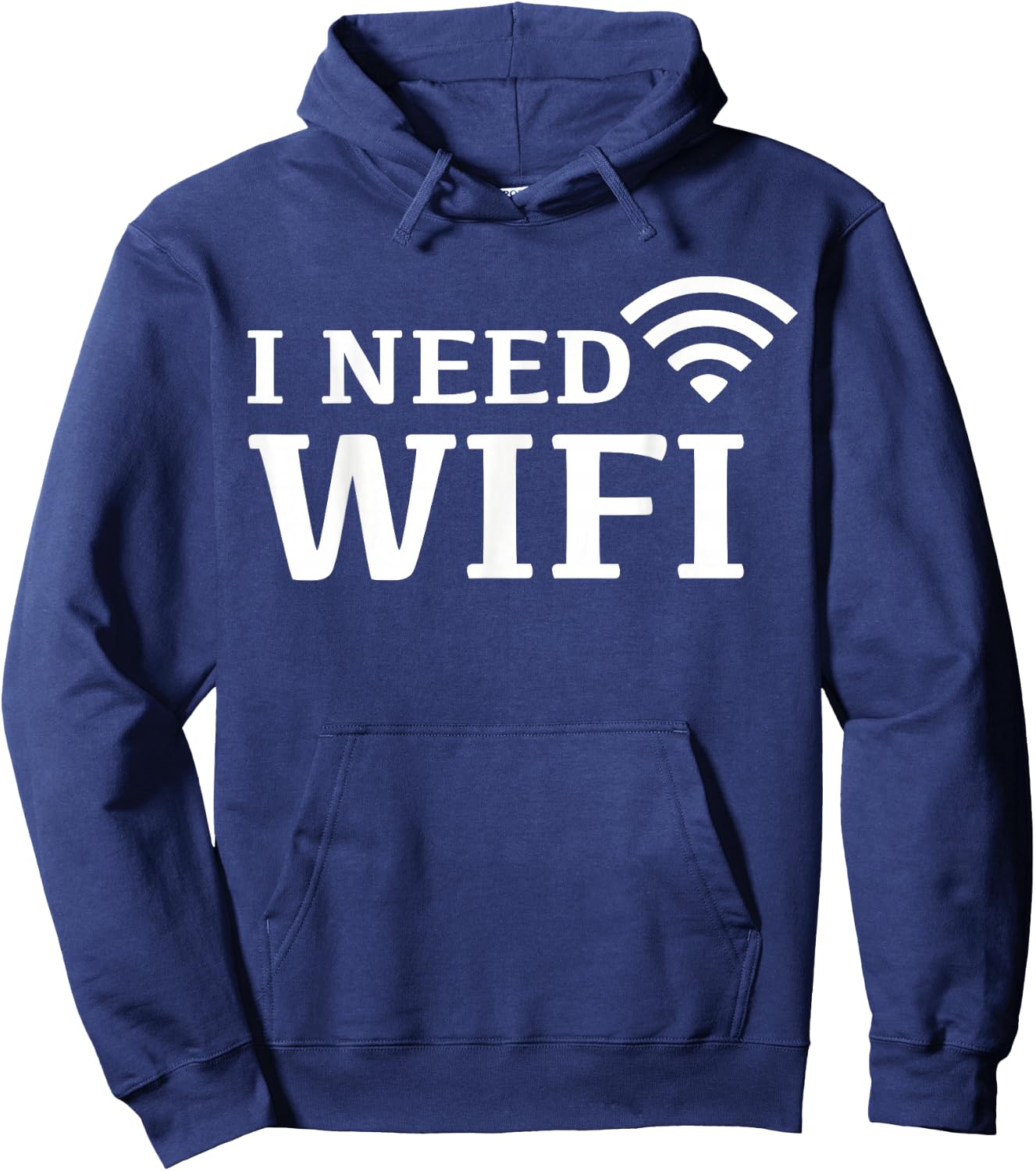 I Need WiFi Hoodie - Hoodie | Navy