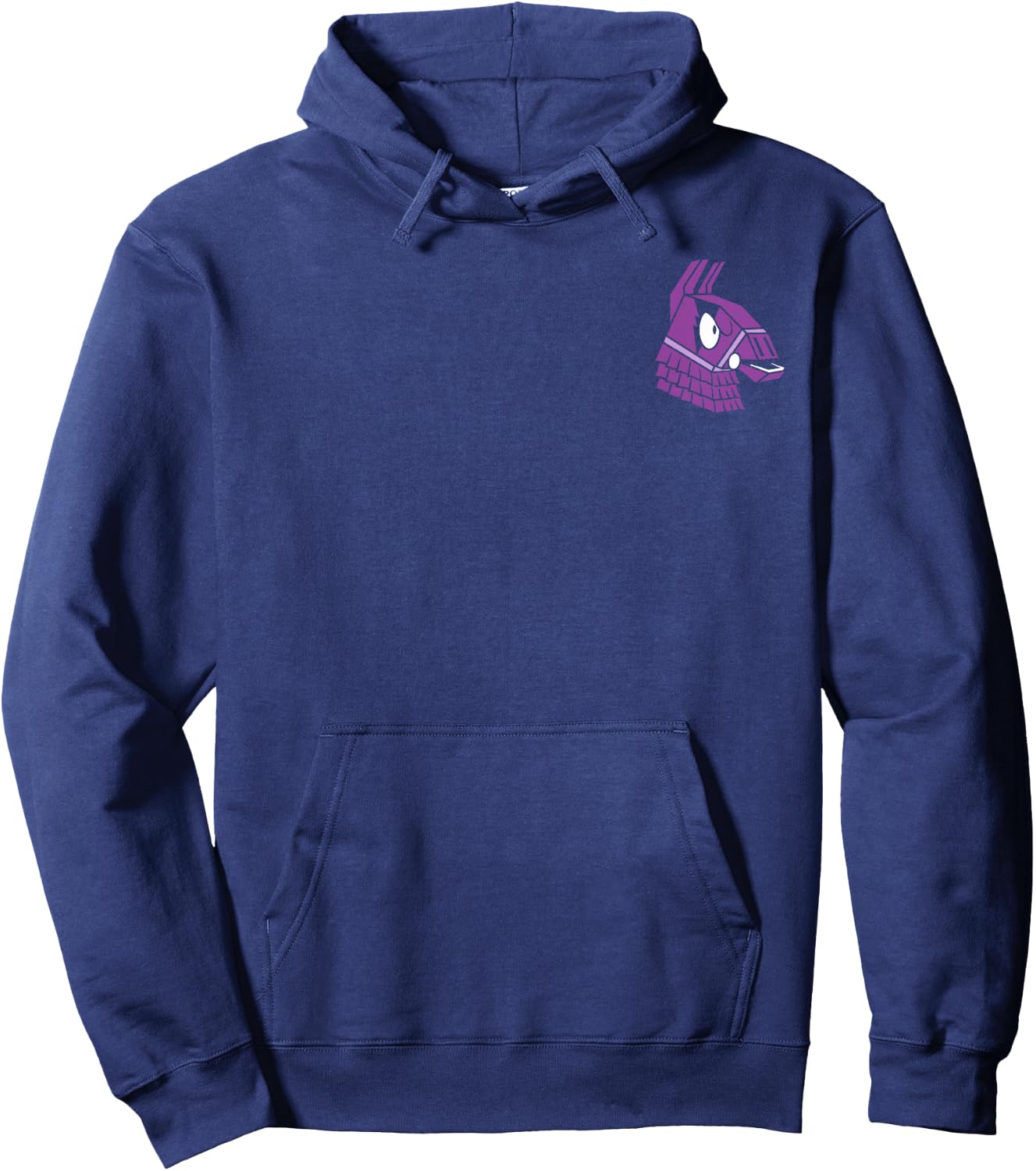 Fortnite Llama Pinata Left Chest Hoodie - Hoodie | Navy
