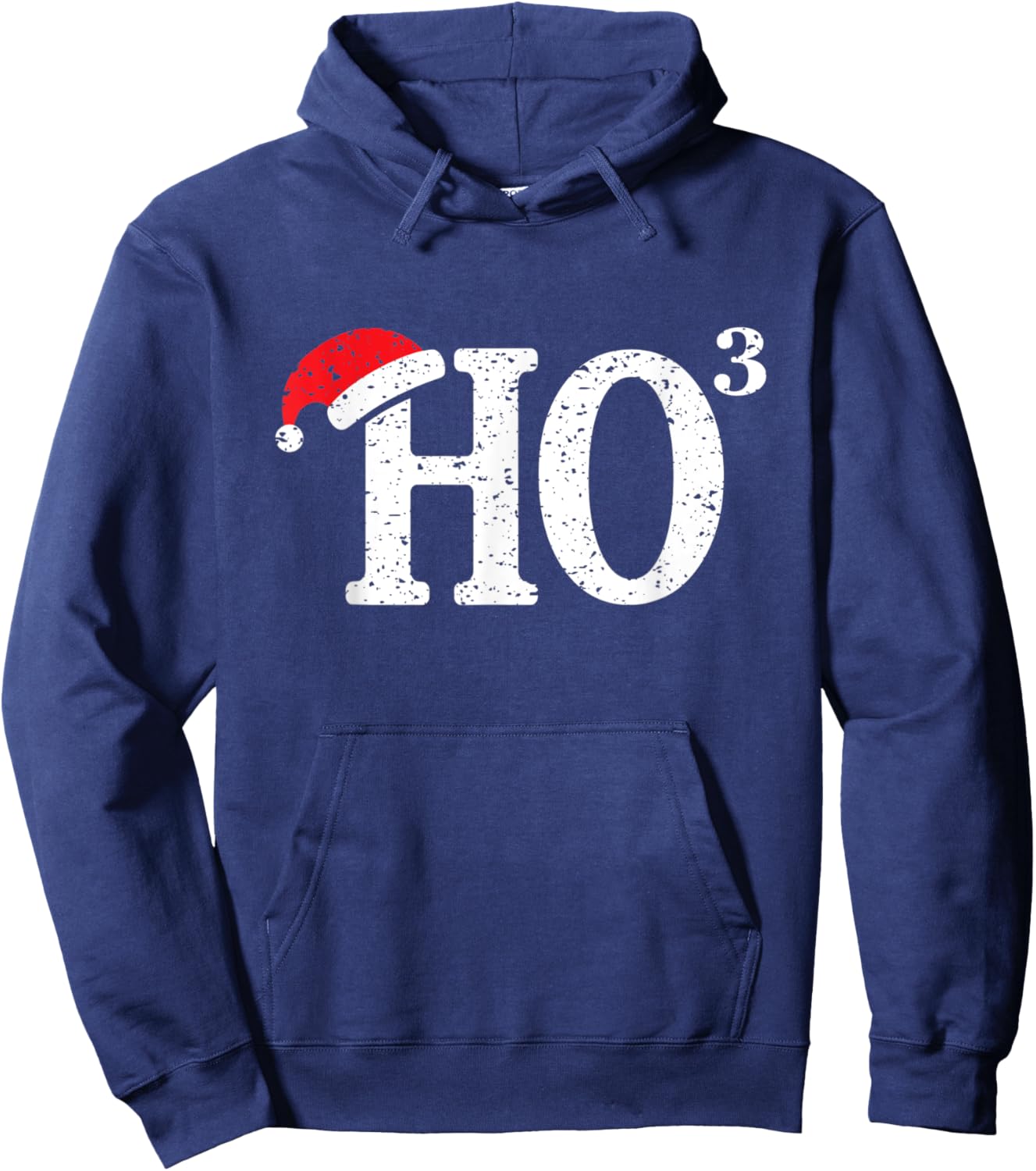 Funny Ho Ho Ho Math Teacher HO3 Christmas Hoodie - Hoodie | Navy