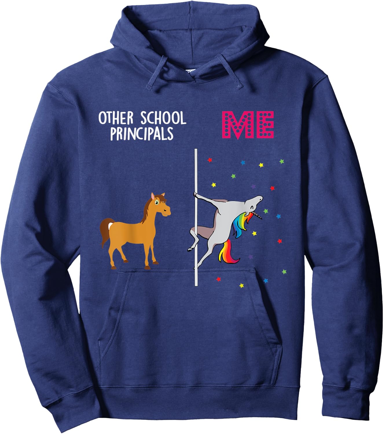 School Principal Unicorn Others You Hoodie - Hoodie | Navy