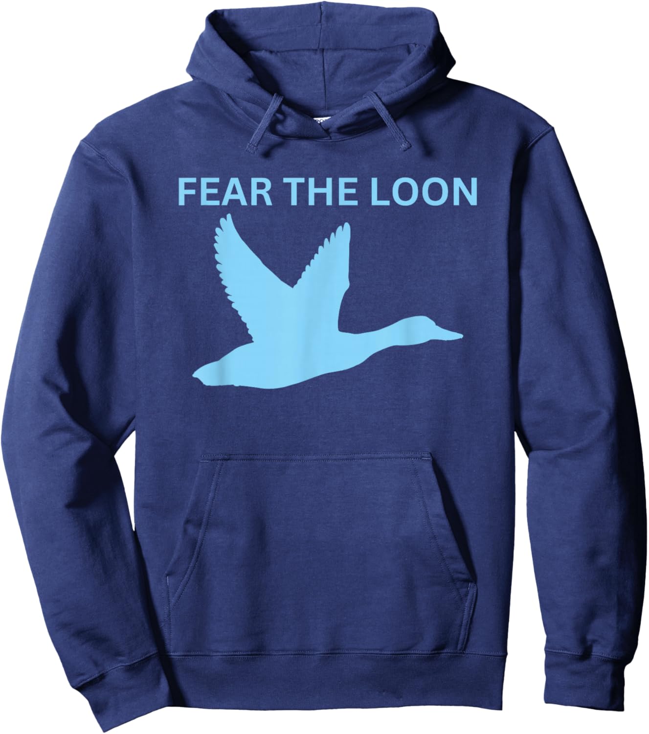 Fear The Loon Minnesota Soccer Hoodie - Hoodie | Navy