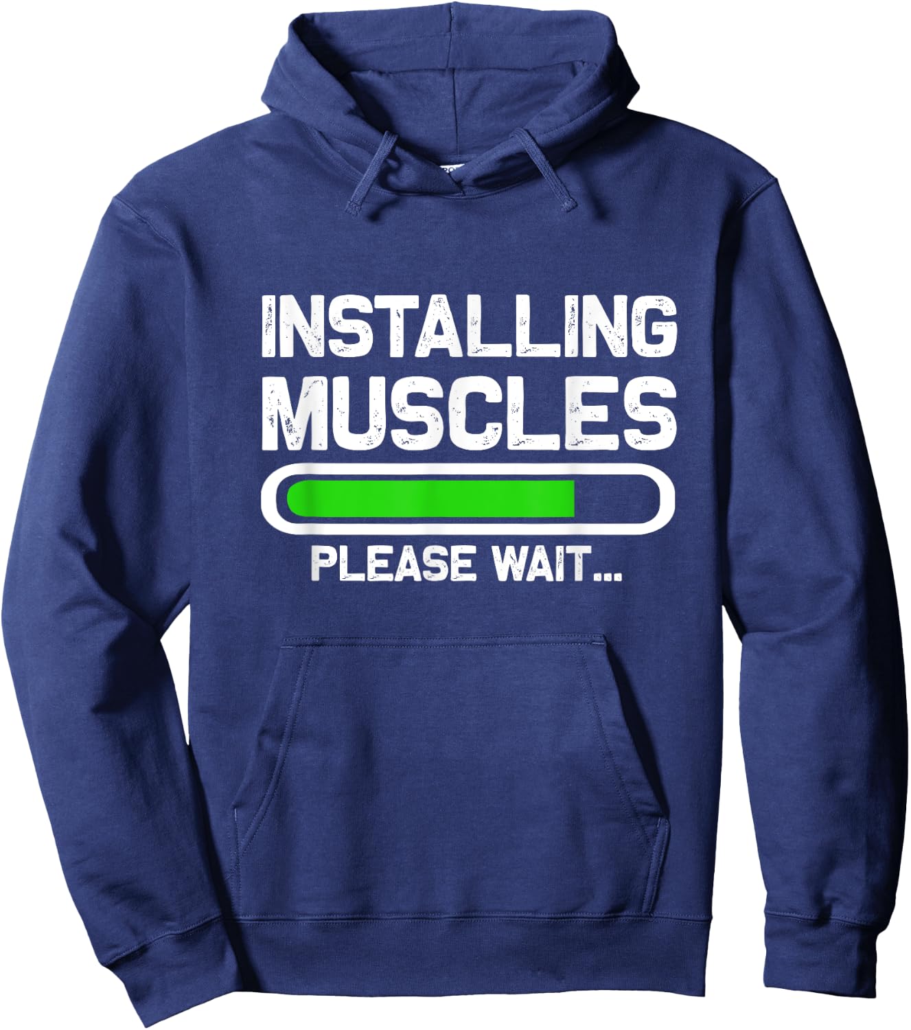 Build muscles - Load - Please wait... Fitness Hoodie - Hoodie | Navy