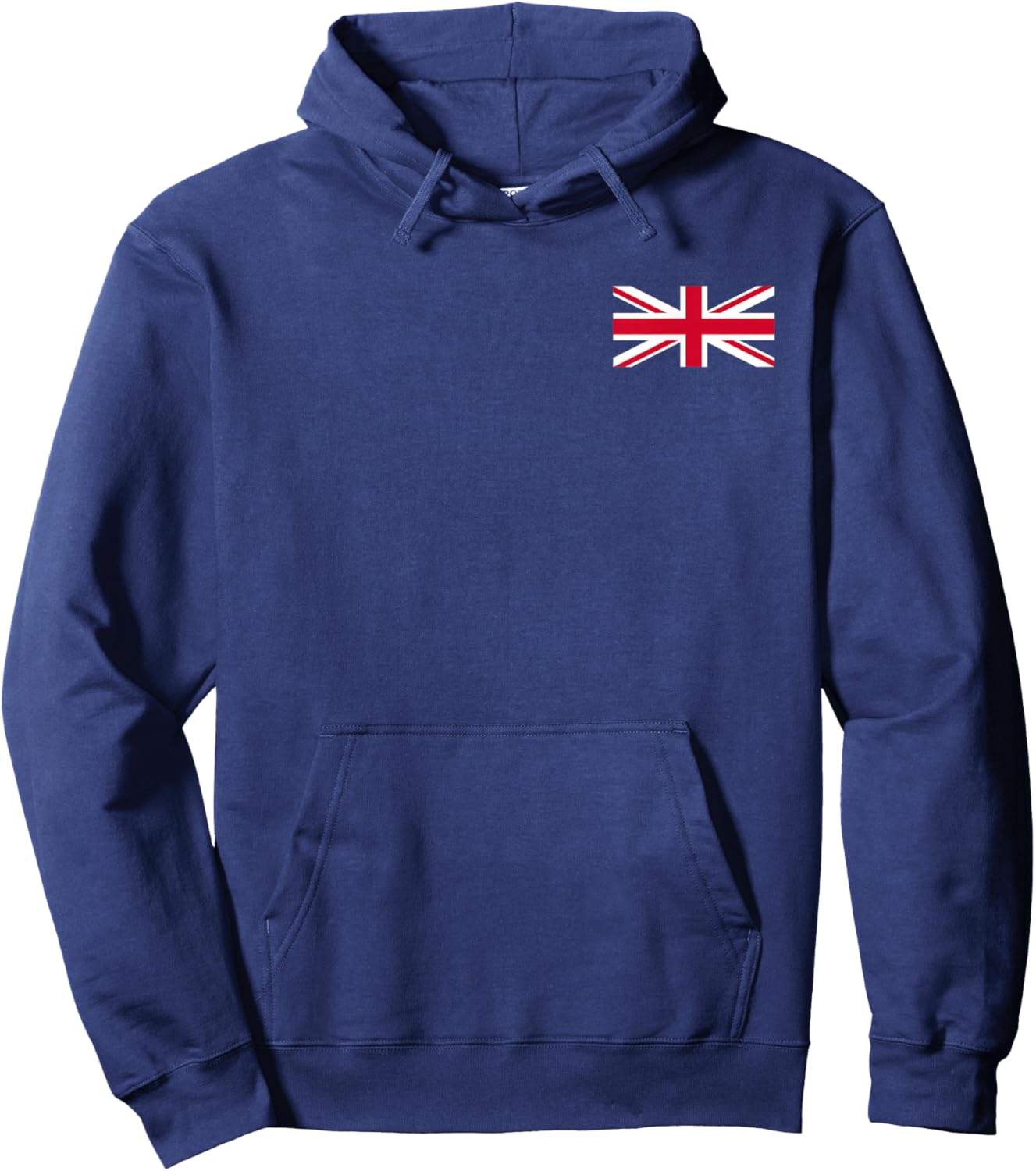Union Jack Flag United Kingdom Great Britain Hoodie - Hoodie | Navy