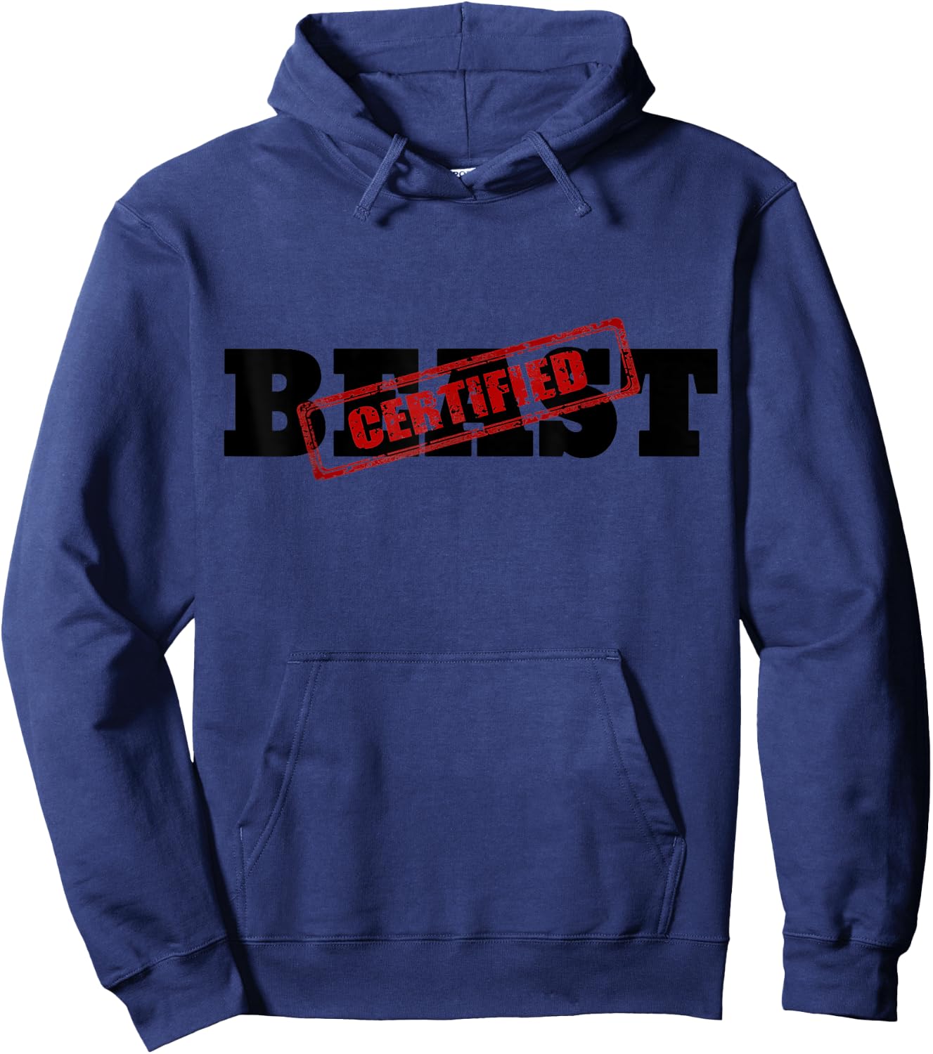 Certified BEAST Athletic Workout Fitness Hoodie - Hoodie | Navy