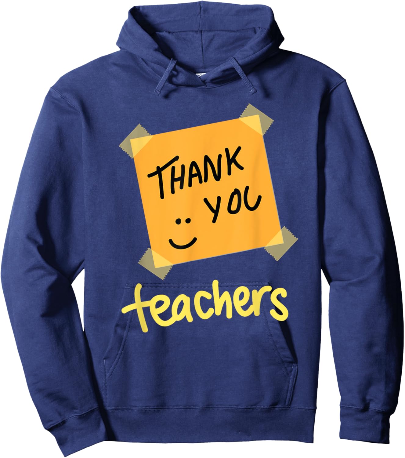 Thank you teacher Appreciation graduation Hoodie - Hoodie | Navy